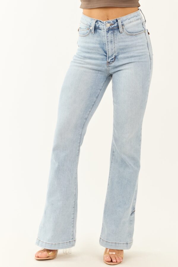 Bootcut Tummy Control Stretchy Jeans - Image 4