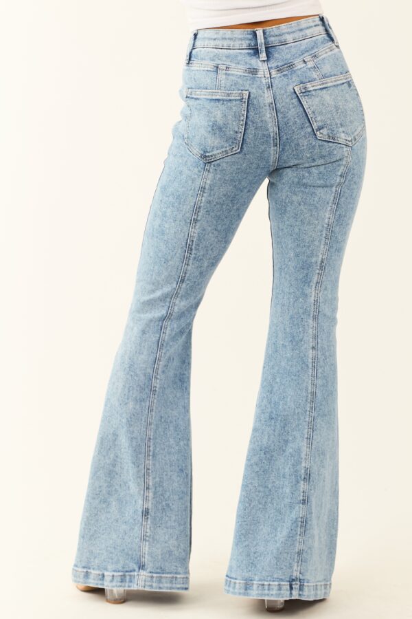 Special A Light Tummy Control Stretchy Flare Jeans - Image 5
