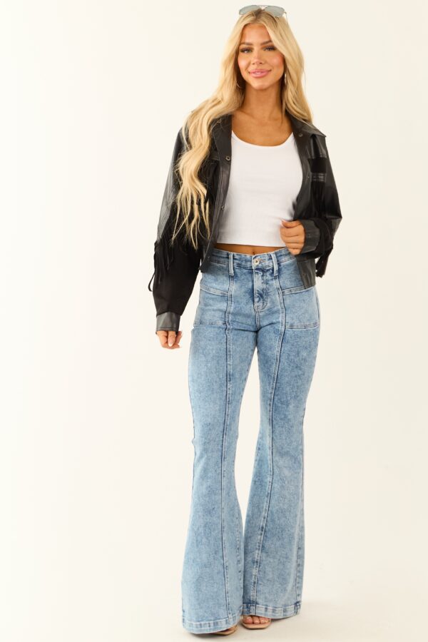 Special A Light Tummy Control Stretchy Flare Jeans - Image 8